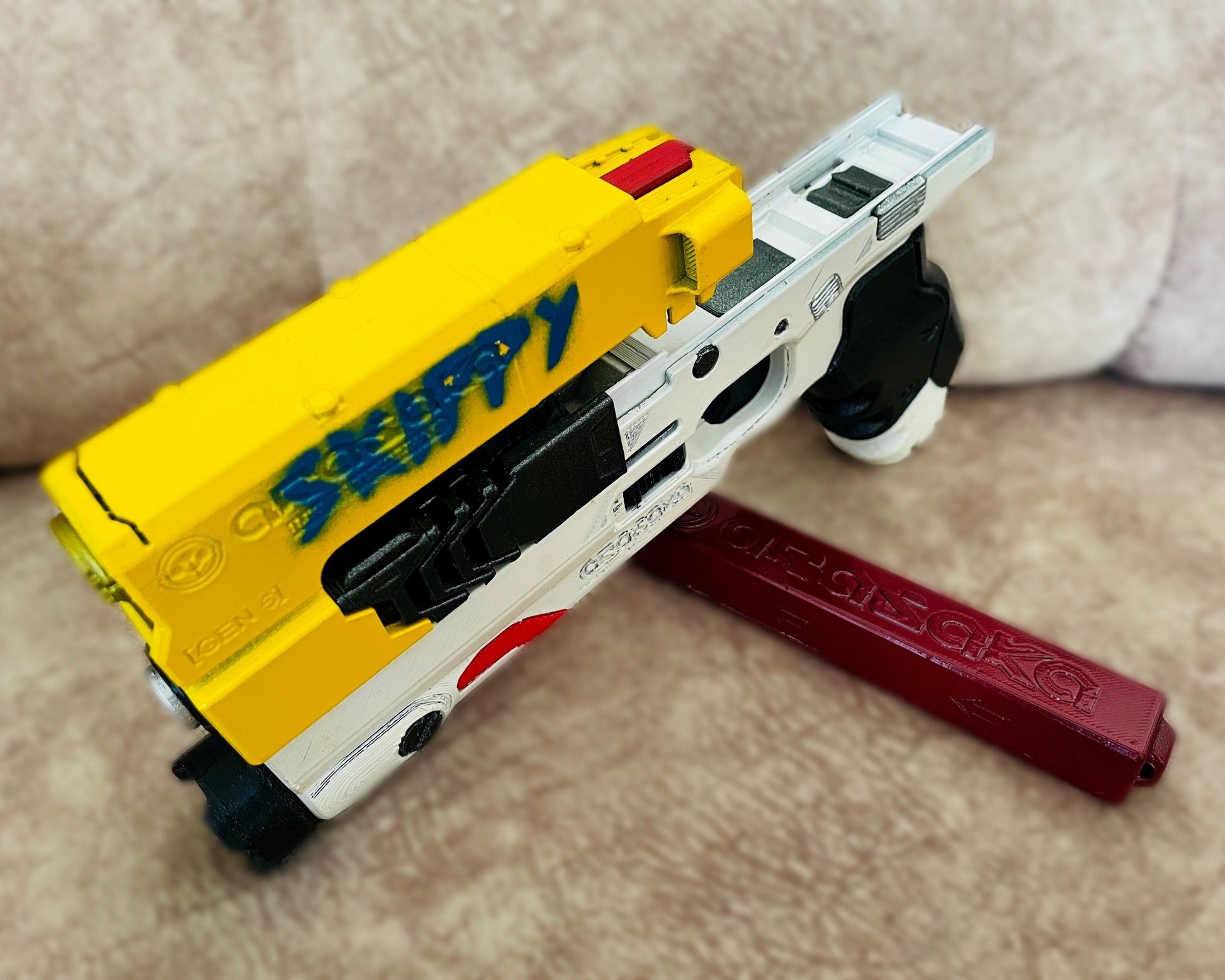 Cyberpunk 2077 arasaka skippy prop toy cosplay