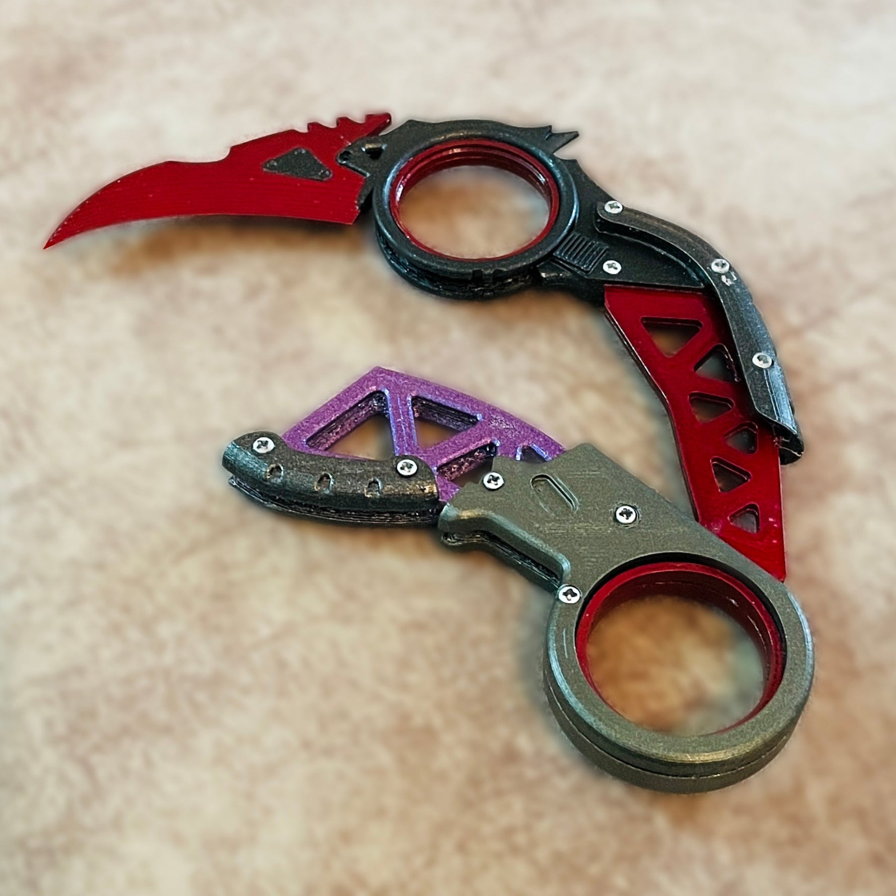 Apex Legends Raptor Claw Karambit Heirloom Replica Props